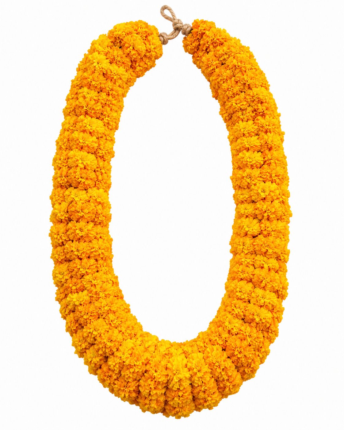 Fresh yellow gulab flower mala for bulk order in Jaipur